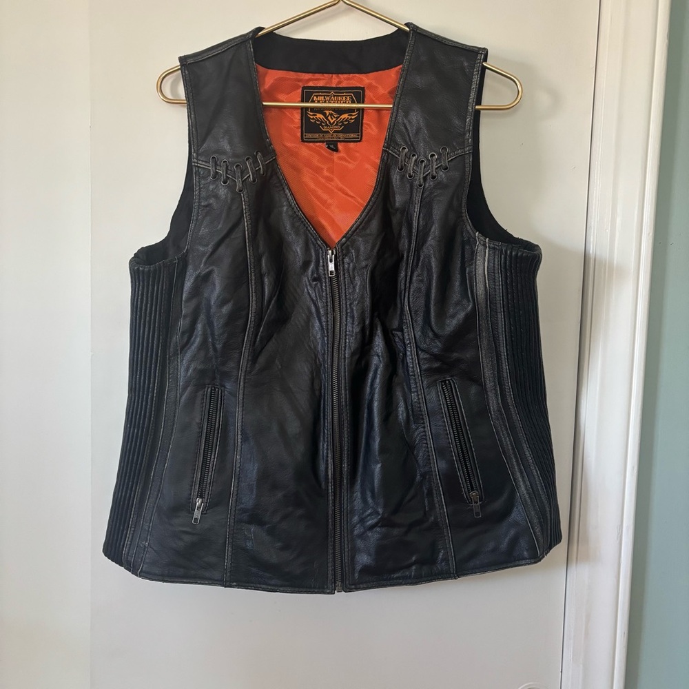 Milwaukee Leather Motorcycle Vest 3XL